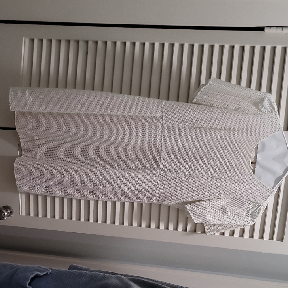 Men's White Patterned Shirt